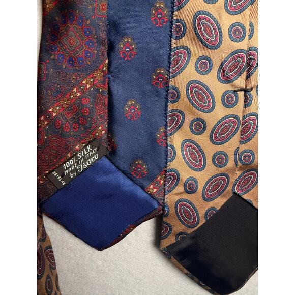 Upcycled Silk Necktie Shoulder Bag Handmade Boho Crossbody - Picture 6 of 15